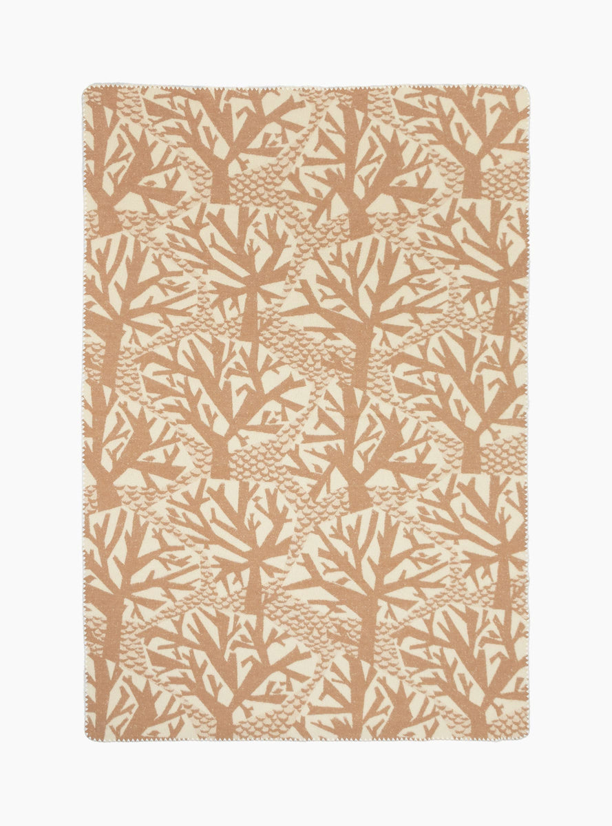 Fogland Blanket Brown by Minä Perhonen | Couverture & The
