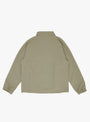 Soft Shell Jacket Green by Hiking Patrol at Couverture and The Garbstore  rear shot