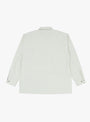 Ivan Longsleeve Shirt Ash by Pilgrim Surf + Supply at Couverture and The Garbstore rear of shirt 