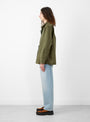 Mendal Ventile Welder's Jacket Olive by Pilgrim Surf + Supply at Couverture and The Garbstore side profile