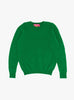 Shaggy Bear Jumper Green Star by Howlin at Couverture and the Garbstore