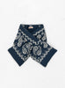 Linen Rayon Bandana Kesa Scarf Navy by Kapital at Couverture and The Garbstore
