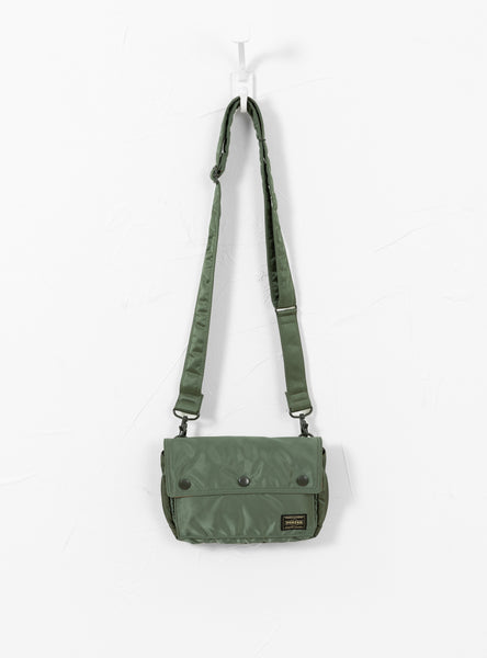 Bio-Nylon TANKER Envelope Bag Sage Green by Porter Yoshida Co