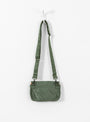 Bio-Nylon TANKER Envelope Bag Sage Green by Porter Yoshida and Co at Couverture and The Garbstore rear of bag