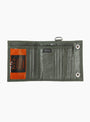 Bio-Nylon TANKER Pocket Wallet Medium Sage Green by Porter Yoshida & Co at Couverture and The Garbstore close up
