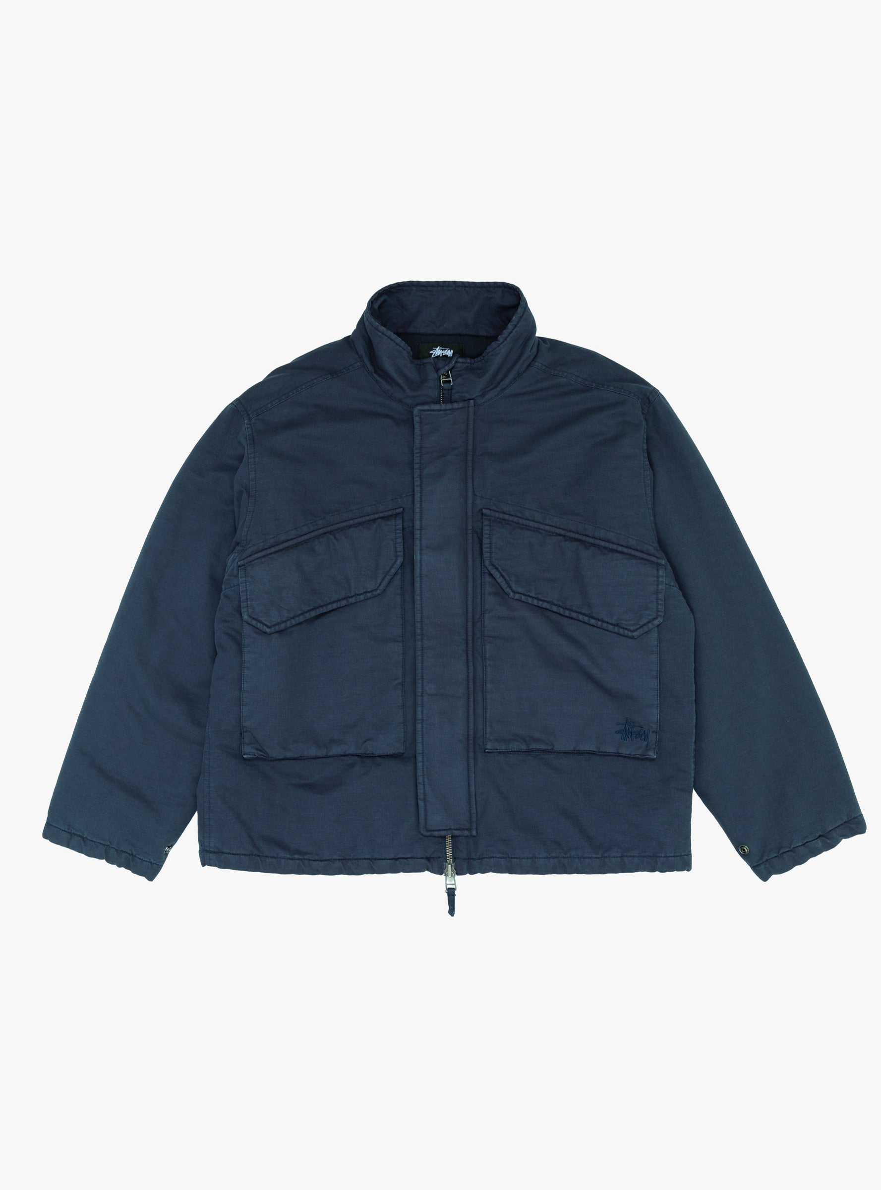 Insulated Field Jacket Navy by Stüssy | Couverture & The Garbstore