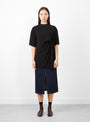 High Twist Smooth Jersey Top Black by TOGA at Couverture and The Garbstore