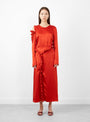 Fontes Dress Tomato by Rachel Comey at Couverture and The Garbstore