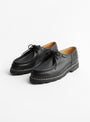 Michael Shoe Black Deer Leather by Paraboot at Couverture and The Garbstore  front