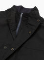 Cotton Field Jacket Black by Kaptain Sunshine at Couverture and The Garbstore double closure