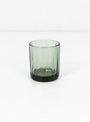Reed Tumbler Set Smokey Green by Brut Homeware at Couverture and The Garbstore single glass