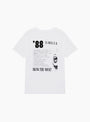 Bring the Noise Print T-Shirt White by Boy's Own at Couverture and The Garbstore rear 