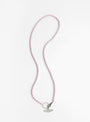 Phone Necklace Pastel Rose by Ina Seifart at Couverture & The Garbstore Main