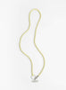Phone Necklace Pastel Yellow by Ina Seifart at Couverture and The Garbstore Main