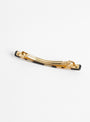 02 Blonde Tortoiseshell Hair Clip by Kanel at Couverture and The Garbstore rear 