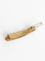 11 Tortoiseshell with Swarovski Hair Clip by Kanel at Couverture and The Garbstore from above 