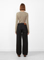 Silver Jeans Black by YMC at Couverture and The Garbstore rear 