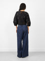 Mura Top in Black by Rachel Comey at Couverture & The Garbstore
Model Back View