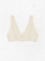 Crescent Bra Undyed by Baserange at Couverture and The Garbstore
