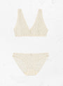 Crescent Bra Undyed by Baserange at Couverture and The Garbstore set 