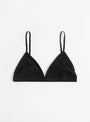Mississippi Bra Black by Baserange at Couverture and The Garbstore Top