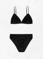 Mississippi Bra Black by Baserange at Couverture and The Garbstore Full Set