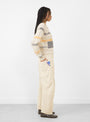 New Stitch Cardigan, Beige Mixed Black by Henrik Vibskov at Couverture & The Garbstore
Side View