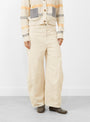Dusk Corduroy Trousers, Ecru by Henrik Vibskov at Couverture & The Garbstore
Front View