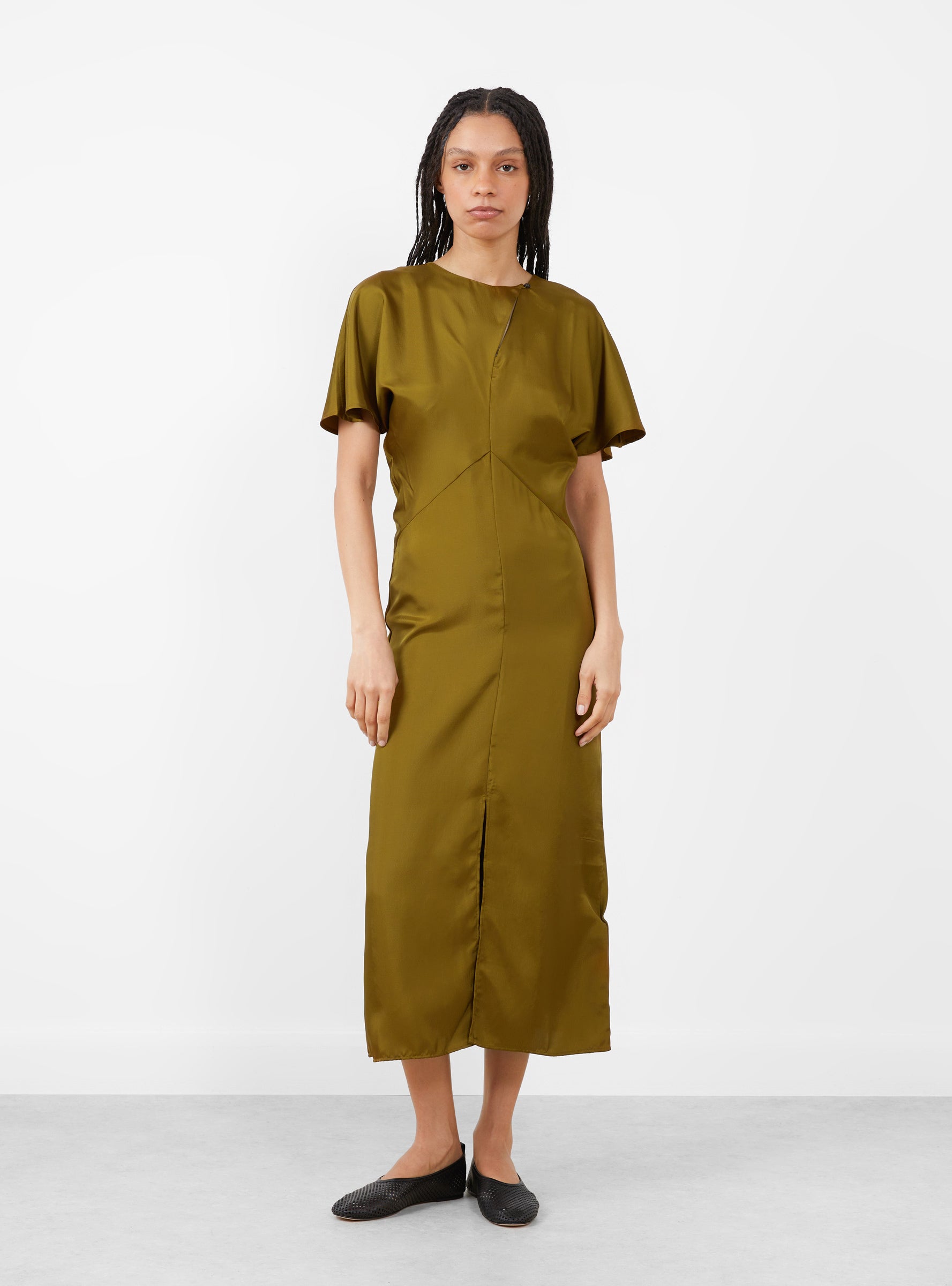 Ella Dress Bronze by Soeur | Couverture & The Garbstore Ella Dress Bronze by Soeur | Couverture & The Garbstore