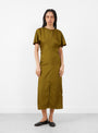 Ella Dress Bronze by Soeur at Couverture & The Garbstore
Front