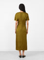 Ella Dress Bronze by Soeur at Couverture & The Garbstore
Back