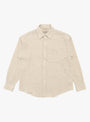 Executive Shirt Beige Structure Check by mfpen at Couverture & The Garbstore
Front View