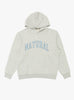 Natural Hoodie Ash by Museum of Peace and Quiet at Couverture & The Garbstore
Front