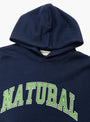 Natural Hoodie Navy by Museum of Peace and Quiet at Couverture & The Garbstore
Close up 