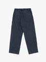 Straight Fit Pants Double Navy by Gramicci at Couverture & The Garbstore 
Back