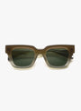 Chance Green sunglasses by A.Society at Couverture & The Garbstore
Front View