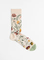 The River Socks Indian Rose Bud by Bonne Maison at Couverture and The Garbstore