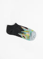 Blacklight No Show Socks Faux Noir by Bonne Maison at Couverture and The Garbstore
