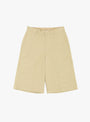 Wide Shorts Beige by Farah Japan at Couverture & The Garbstore
Front View