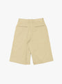 Wide Shorts Beige by Farah Japan at Couverture & The Garbstore
Back View