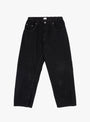 Baggy 5 Pocket Pants Black (One Wash) by CIOTA at Couverture & The Garbstore
front 