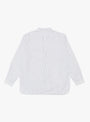 Regular Collar Shirt White Stripe by Still by Hand at Couverture & The Garbstore
Back