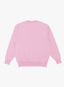 Wave Cotton Knit Pullover in Pink by Yonetomi at Couverture & The Garbstore Back View