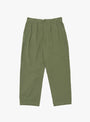 Drill Part Timer Pants Olive by Service Works at Couverture & The Garbstore 
Front