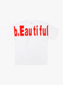 Biru T-Shirt White by b.Eautiful at Couverture & The Garbstore
Back