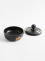 Ebony S Floral Bowl - Round Knob by Small Goods Design at Couverture & The Garbstore