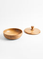Oak L Bowl Container - Triangle Knob by Small Goods Design at Couverture & The Garbstore