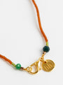 Big Chrysoprase Stone Necklace Multi by Blythe Bruckner at Couverture and The Garbstore Clasp