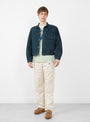 No. 4 Plant Dyed Denim 1st Jacket Green by Kapital at Couverture & The Garbstore
Front2