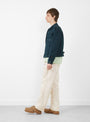No. 4 Plant Dyed Denim 1st Jacket Green by Kapital at Couverture & The Garbstore
Side